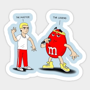 M N' M Sticker